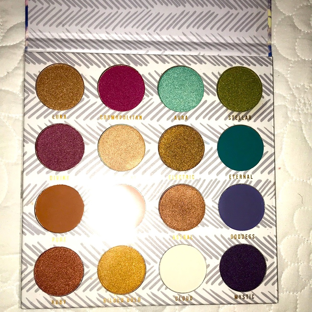 color story kaleidoscope makeup Pressed Pigments New